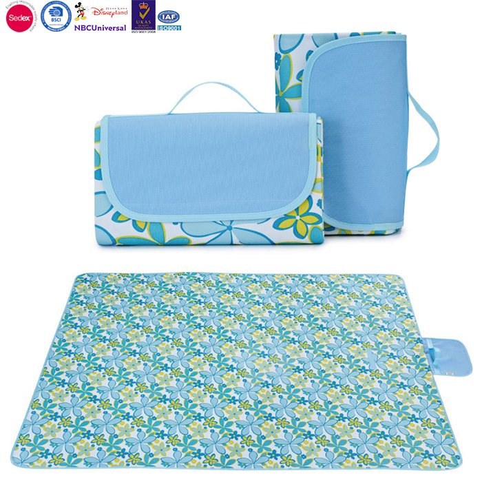 Custom Made Full Size Good Quality New Design Waterproof Easy-carrying Picnic Mat